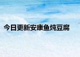 今日更新安康鱼炖豆腐