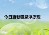 今日更新磁悬浮原理