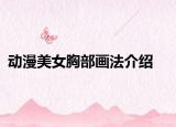 动漫美女胸部画法介绍