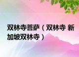 双林寺菩萨（双林寺 新加坡双林寺）