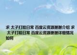 求 太子打脸日常 百度云资源谢谢介绍 求 太子打脸日常 百度云资源谢谢详细情况如何