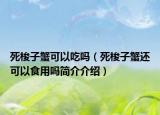 死梭子蟹可以吃吗（死梭子蟹还可以食用吗简介介绍）