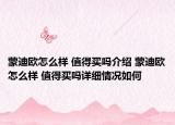 蒙迪欧怎么样 值得买吗介绍 蒙迪欧怎么样 值得买吗详细情况如何