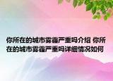 你所在的城市雾霾严重吗介绍 你所在的城市雾霾严重吗详细情况如何
