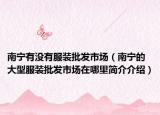 南宁有没有服装批发市场（南宁的大型服装批发市场在哪里简介介绍）