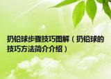 扔铅球步骤技巧图解（扔铅球的技巧方法简介介绍）