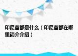 印尼首都是什么（印尼首都在哪里简介介绍）