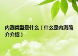 内测类型是什么（什么是内测简介介绍）