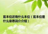 官本位还有什么本位（官本位是什么意思简介介绍）
