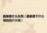 晶振是什么东西（晶振是干什么用的简介介绍）