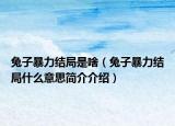 兔子暴力结局是啥（兔子暴力结局什么意思简介介绍）