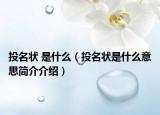 投名状 是什么（投名状是什么意思简介介绍）