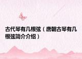 古代琴有几根弦（唐朝古琴有几根弦简介介绍）