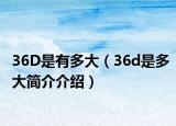 36D是有多大（36d是多大简介介绍）