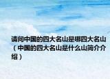 请问中国的四大名山是哪四大名山（中国的四大名山是什么山简介介绍）