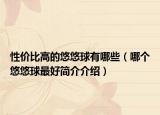 性价比高的悠悠球有哪些（哪个悠悠球最好简介介绍）