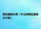 同位语的分类（什么叫同位语简介介绍）