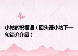 小姑的祝福语（回头语小姑下一句简介介绍）