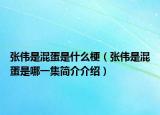 张伟是混蛋是什么梗（张伟是混蛋是哪一集简介介绍）