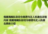 俄黑海舰队称司令部遭乌无人机袭击详细内容 俄黑海舰队称司令部遭乌无人机袭击具体介绍
