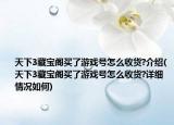 天下3藏宝阁买了游戏号怎么收货?介绍(天下3藏宝阁买了游戏号怎么收货?详细情况如何)