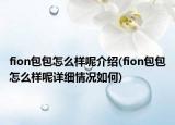 fion包包怎么样呢介绍(fion包包怎么样呢详细情况如何)