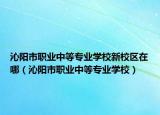 沁阳市职业中等专业学校新校区在哪（沁阳市职业中等专业学校）