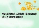 早恋被摸胸怎么办介绍(早恋被摸胸怎么办详细情况如何)