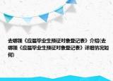 去哪领《应届毕业生预征对象登记表》介绍(去哪领《应届毕业生预征对象登记表》详细情况如何)