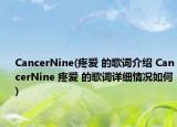 CancerNine(疼爱 的歌词介绍 CancerNine 疼爱 的歌词详细情况如何)