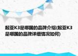 起亚K3是哪国的品牌介绍(起亚K3是哪国的品牌详细情况如何)