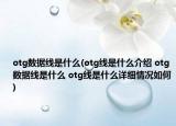 otg数据线是什么(otg线是什么介绍 otg数据线是什么 otg线是什么详细情况如何)