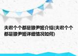 夫君个个都是狼尹姬介绍(夫君个个都是狼尹姬详细情况如何)