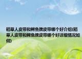 稻草人皮带和鳄鱼牌皮带哪个好介绍(稻草人皮带和鳄鱼牌皮带哪个好详细情况如何)