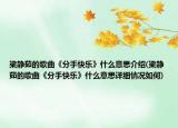 梁静茹的歌曲《分手快乐》什么意思介绍(梁静茹的歌曲《分手快乐》什么意思详细情况如何)