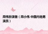 周伟扮演者（周小伟 中国内地男演员）