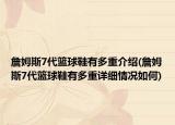 詹姆斯7代篮球鞋有多重介绍(詹姆斯7代篮球鞋有多重详细情况如何)
