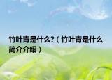 竹叶青是什么?（竹叶青是什么简介介绍）