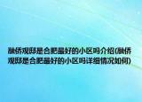 融侨观邸是合肥最好的小区吗介绍(融侨观邸是合肥最好的小区吗详细情况如何)