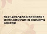 布鲁可儿童积木汽车怎么样(真的可以遥控吗介绍 布鲁可儿童积木汽车怎么样 真的可以遥控吗详细情况如何)