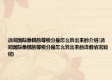 请问国际象棋的等级分是怎么算出来的介绍(请问国际象棋的等级分是怎么算出来的详细情况如何)