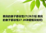 善良的妻子慕容雪27(28介绍 善良的妻子慕容雪27 28详细情况如何)