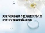 天龙八部逆袭几个怪介绍(天龙八部逆袭几个怪详细情况如何)