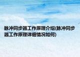 脉冲同步器工作原理介绍(脉冲同步器工作原理详细情况如何)