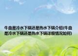 牛血是冷水下锅还是热水下锅介绍(牛血是冷水下锅还是热水下锅详细情况如何)