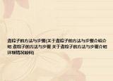 煮粽子的方法与步骤(关于煮粽子的方法与步骤介绍介绍 煮粽子的方法与步骤 关于煮粽子的方法与步骤介绍详细情况如何)