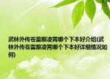 武林外传苍雷跟凌霄哪个下本好介绍(武林外传苍雷跟凌霄哪个下本好详细情况如何)