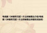 电视剧《冰糖炖雪梨》什么时候播出介绍(电视剧《冰糖炖雪梨》什么时候播出详细情况如何)