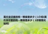 莫氏变径套的统一锥度是多少（1介绍(莫氏变径套的统一锥度是多少（1详细情况如何)