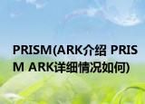 PRISM(ARK介绍 PRISM ARK详细情况如何)